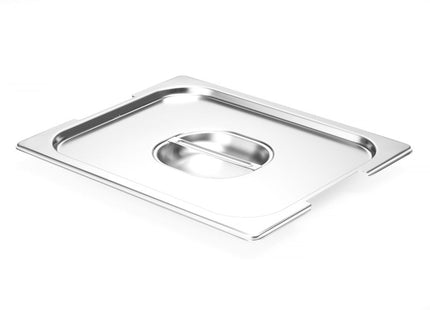 Låg til GN beholdere med grebsfordybning, HENDI, GN 1/2, 265x325mm
