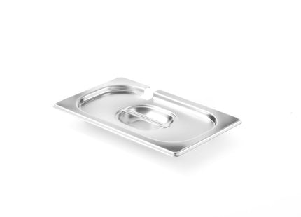 Låg til GN beholdere med skeudskæring, HENDI, Profi Line, GN 1/3, 325x176mm