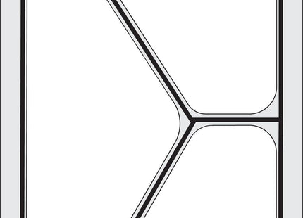 Bakkeforseglingsmatrix, HENDI, tredelt beholder 227x178 mm
