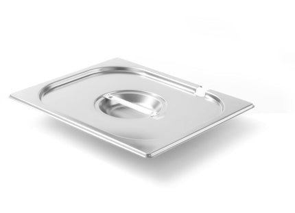 Låg til GN beholdere med suppeskeudskæring, HENDI, Kitchen Line, GN 1/2, 265x325mm