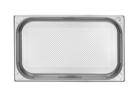 Beholder GN 1/1 perforeret, HENDI, Kitchen Line, GN 1/1, 9L, (H)65mm