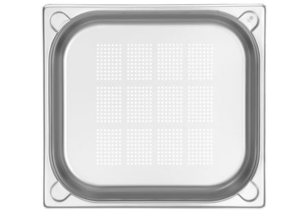 Beholder GN 2/3 perforeret, HENDI, Kitchen Line, GN 2/3, 5,5L, (H)65mm