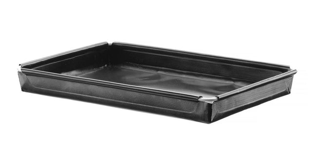 Bakke til high-speed ovn, non-stick, forstærket, HENDI, Perforated, sort, 290x190x(H)30mm, Rektangulær