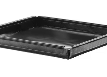 Bakke til high-speed ovn, non-stick, forstærket, HENDI, sort, 290x290x(H)20mm, Kvadratisk