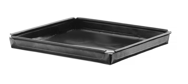 Bakke til high-speed ovn, non-stick, forstærket, HENDI, sort, 290x290x(H)20mm, Kvadratisk
