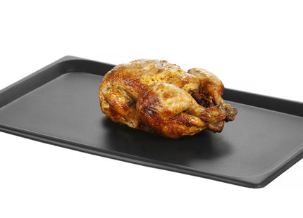 Ovnplade med non-stick belægning CONVECTOMAT ROAST, HENDI, GN 1/1, sort, 530x325x(H)17mm