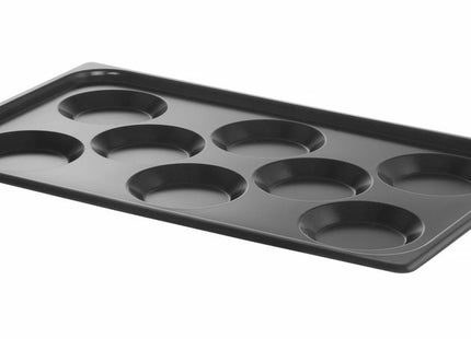 Plade med non-stick belægning CONVECTOMAT EGGPLATE, HENDI, GN 1/1, sort, 530x325x(H)26mm