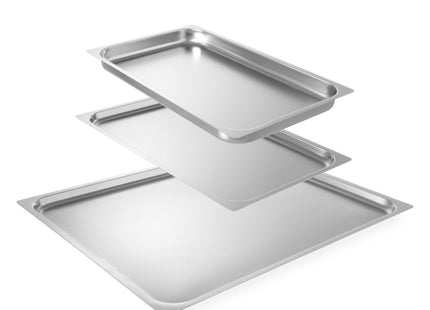 Gastronormbakke Profi Line GN 2/1, HENDI, Profi Line, GN 2/1, 650x530x(H)20mm
