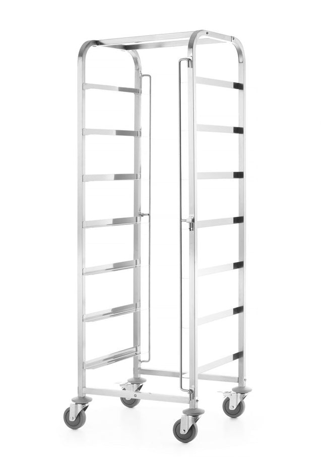 Mobilvogn til opvaskekurve - 7 x 500x500 mm, HENDI, 615x560x(H)1710mm