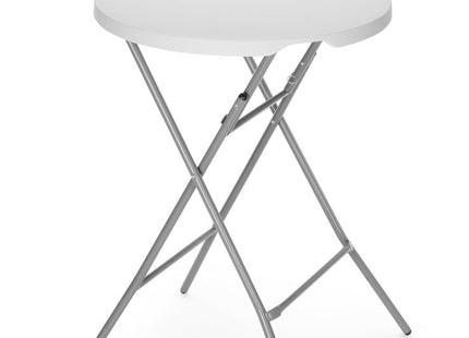 Ståbord, AmerBox, maks. belastning 80 kg., hvid, ⌀800x(H)1100mm