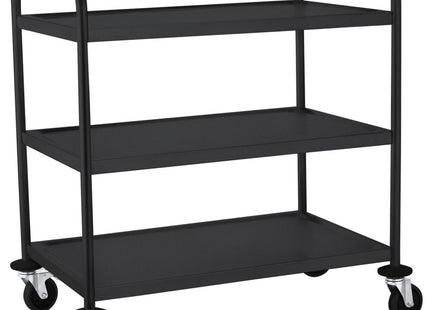 Serveringsvogn mat sort, HENDI, 905x585x(H)945mm