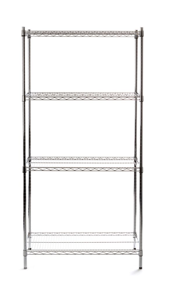 kraftig opbevaringsreol, HENDI, 910x455x(H)1830mm
