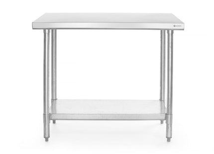 Centralt arbejdsbord, HENDI, Budget Line, 1400x600x(H)850mm