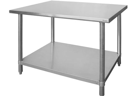 Centralt arbejdsbord, HENDI, Budget Line, 1400x600x(H)850mm