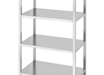 Opbevaringsreol med 4 faste hylder – boltmonteret, HENDI, Kitchen Line, 1000x600x(H)1800mm