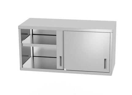 Vægskab – svejset, med skydedøre, HENDI, Profi Line, 800x300x(H)600mm