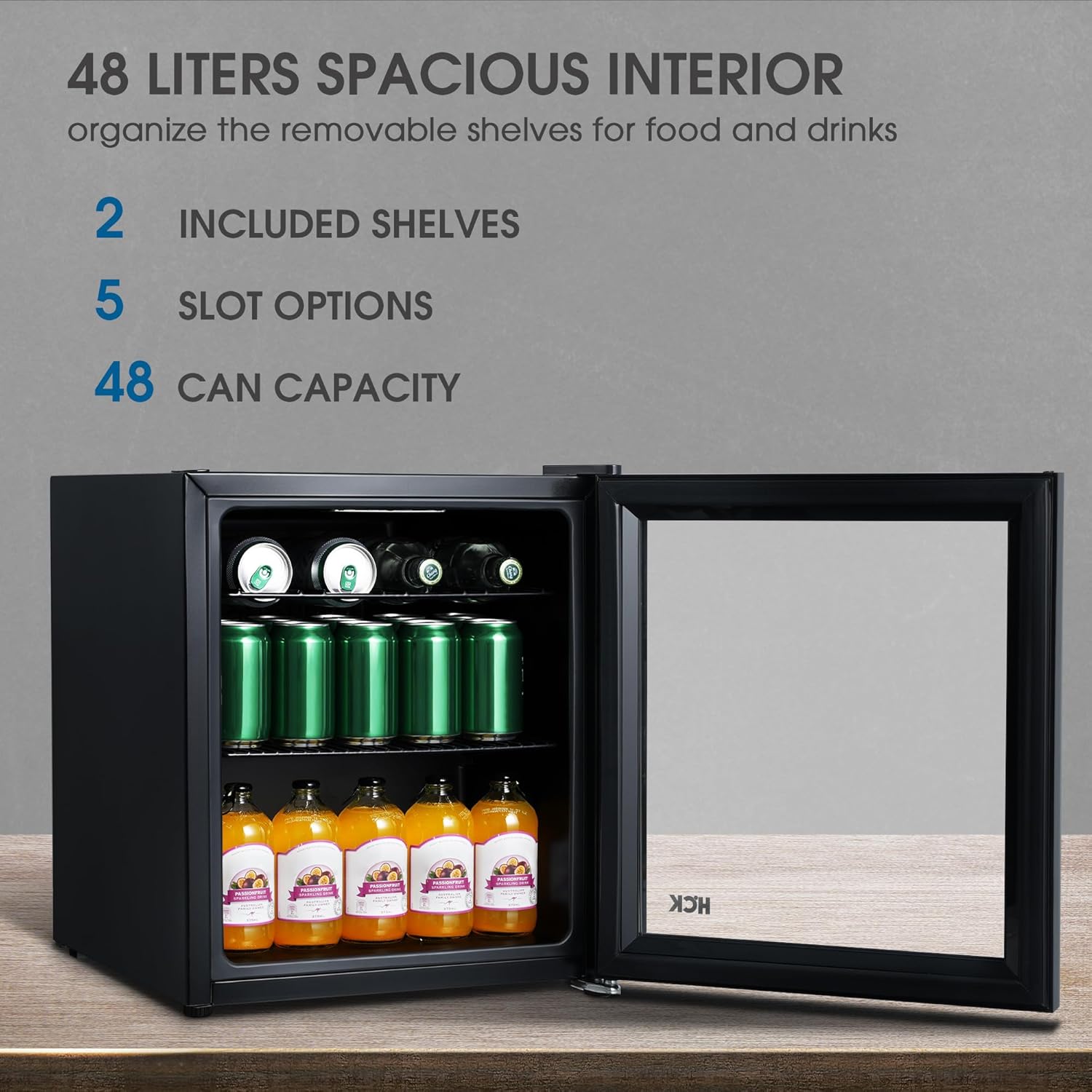 Minikøleskab - 48 liter