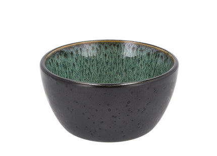 Skål 12cm sort/grøn BITZ - 4 stk