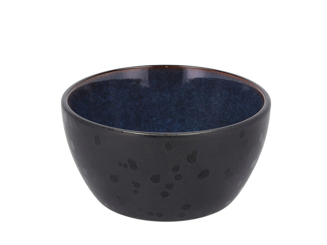 Skål 12cm sort/mørkblå BITZ - 4 stk