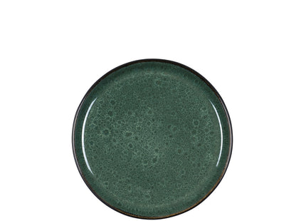Tallerken Gastro 21cm Sort/Grøn BITZ - 6 stk