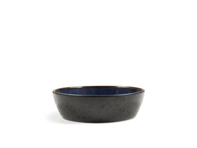 Suppeskål 18cm sort/mblå BITZ - 6 stk