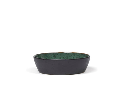 Suppeskål 18 cm sort/grøn BITZ - 6 stk