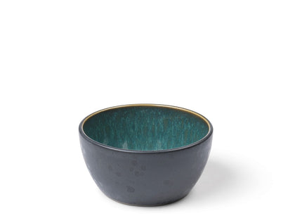 Skål 10 cm sort/grøn BITZ - 6 stk