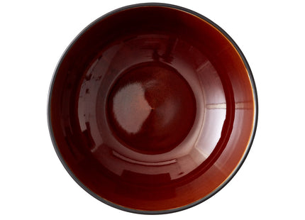Salatskål 30cm sort/amber Bitz - 2 stk