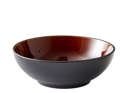Salatskål 30cm sort/amber Bitz - 2 stk