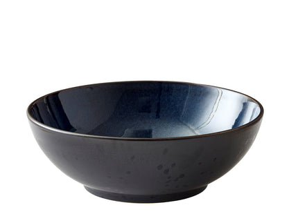 Salatskål 30cm sort/mørkblå BITZ - 2 stk