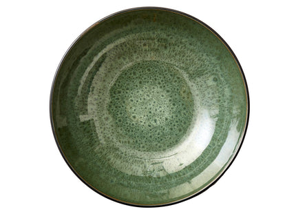 Salatskål 30cm sort/grøn BITZ - 2 stk