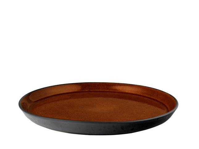 Tallerken Gastro 27cm Sort/Amber BITZ - 6 stk
