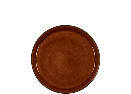 Tallerken Gastro 21cm Sort/Amber BITZ - 6 stk