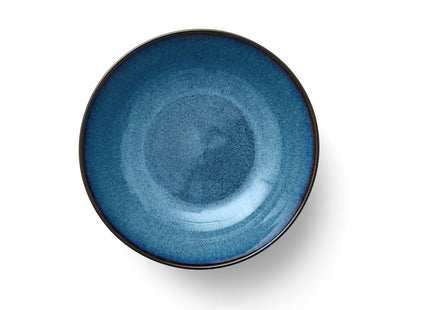Salatskål 24cm sort/blå BITZ - 4 stk