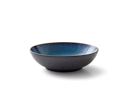 Salatskål 24cm sort/blå BITZ - 4 stk