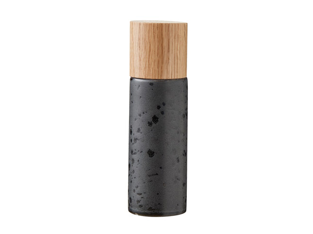 Salt & Peber 17cm mat sort BITZ - 3 sæt
