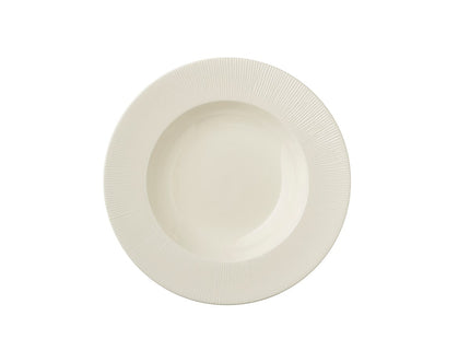 Colormix Dyb tallerken 23 cm Hvid - 6 stk