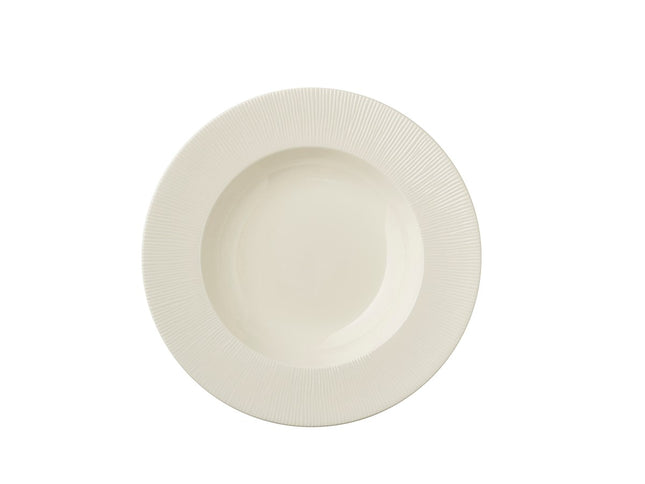 Colormix Dyb tallerken 23 cm Hvid - 6 stk