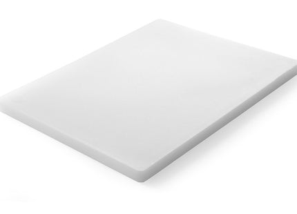 Skærebræt, HENDI, hvid, 500x350mm, rektangulær