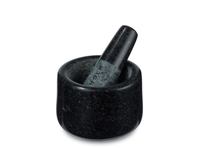 Morter Ø12cm granit, HOLM - 4 stk