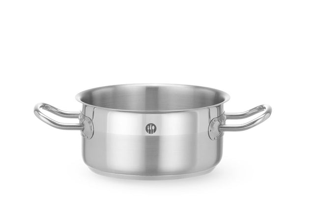 Lav gryde - uden låg, HENDI, Profi Line, 1,5L, ⌀160x(H)75mm, Rund
