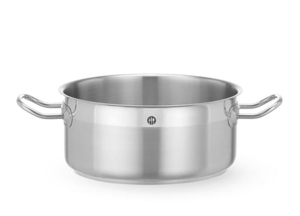 Lav gryde - uden låg, HENDI, Profi Line, 4,7L, ⌀240x(H)105mm, Rund