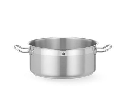 Lav gryde - uden låg, HENDI, Profi Line, 7,3L, ⌀280x(H)120mm, Rund