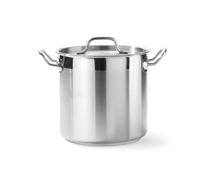 Høj gryde - med låg, HENDI, Profi Line, 5,9L, ⌀200x(H)190mm