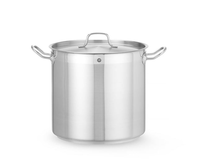 Høj gryde - med låg, HENDI, Profi Line, 15,9L, ⌀280x(H)260mm
