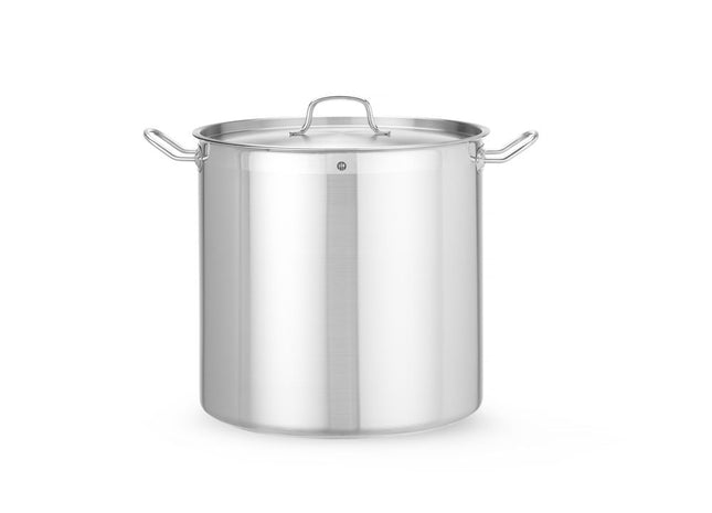 Høj gryde - med låg, HENDI, Profi Line, 36,5L, ⌀360x(H)360mm