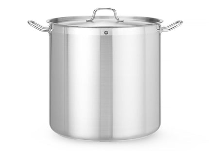 Høj gryde - med låg, HENDI, Profi Line, 50L, ⌀400x(H)400mm