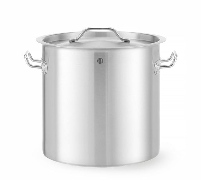 Høj gryde - med låg, HENDI, Budget Line, 71L, ⌀450x(H)450mm