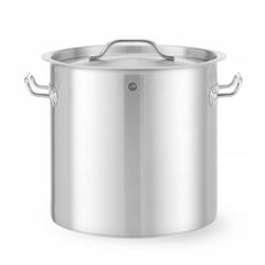 Høj gryde - med låg, HENDI, Budget Line, 17L, ⌀280x(H)280mm