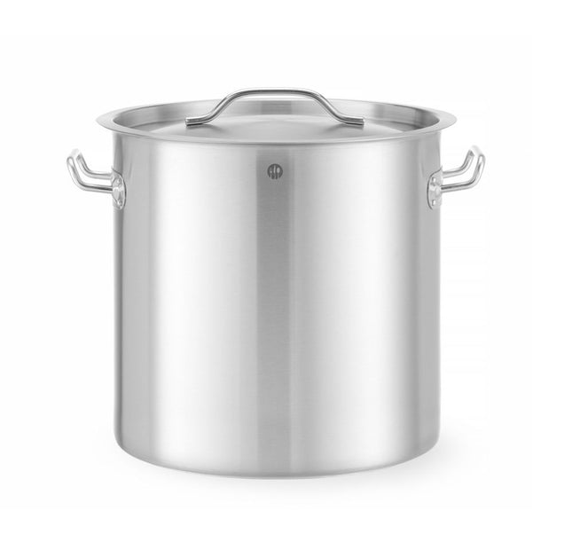 Høj gryde - med låg, HENDI, Budget Line, 21L, ⌀300x(H)300mm